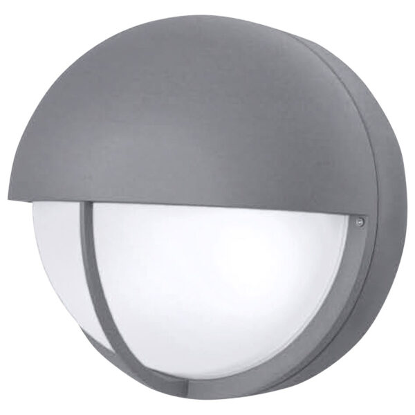 A round light with a white background